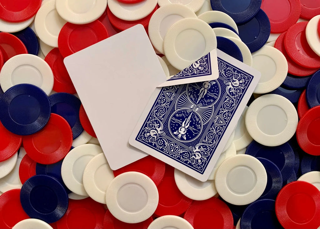 Playing Cards - Bicycle Index Only Edition - Blue - Brain Spice