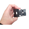 Infinity Cube - Black and White Plastic - Brain Spice