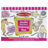 Jumbo Colouring Pad - Pink - Brain Spice