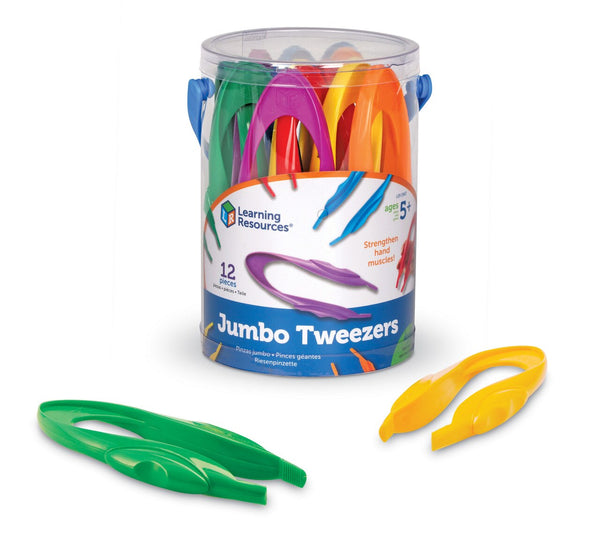 Jumbo Tweezers - 12pc - Brain Spice