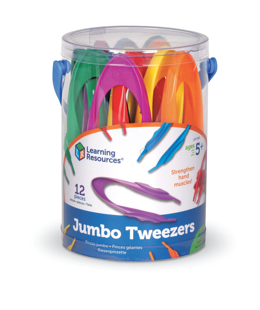 Jumbo Tweezers - 12pc - Brain Spice