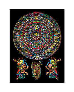 Mayan Calendar - Large Poster - Brain Spice