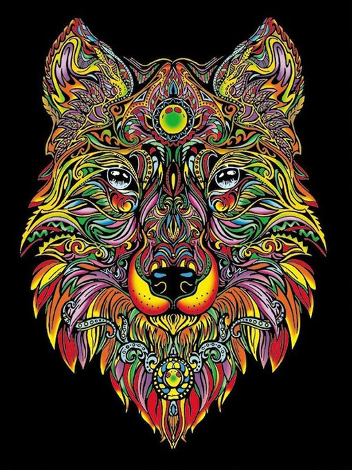 Wolf - Large Poster - Brain Spice