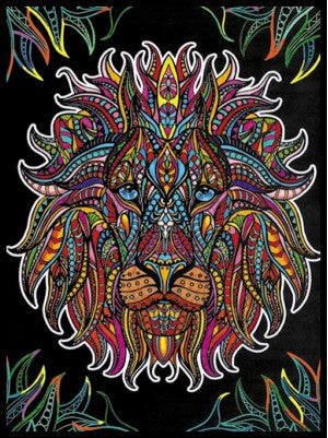 Lion - Large Poster - Brain Spice