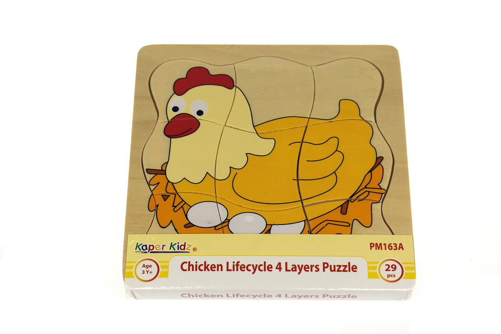 Layered Chicken Puzzle - Brain Spice