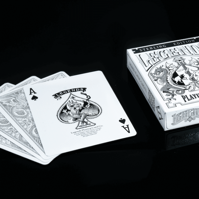 Legends Playing Cards Sterling Edition - Brain Spice
