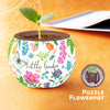 Little Garden Flowerpot Puzzle - 80pc - Brain Spice