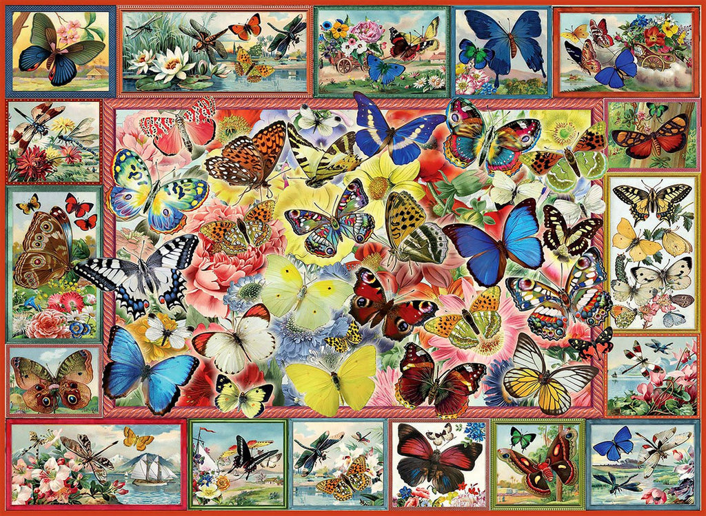 Lots of Butterflies - Jigsaw 1000pc - Brain Spice