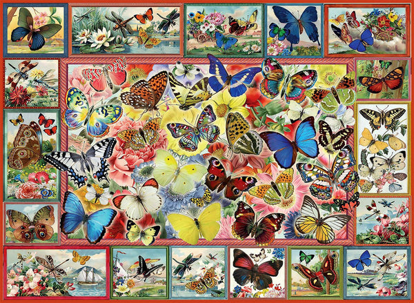 Lots of Butterflies - Jigsaw 1000pc - Brain Spice