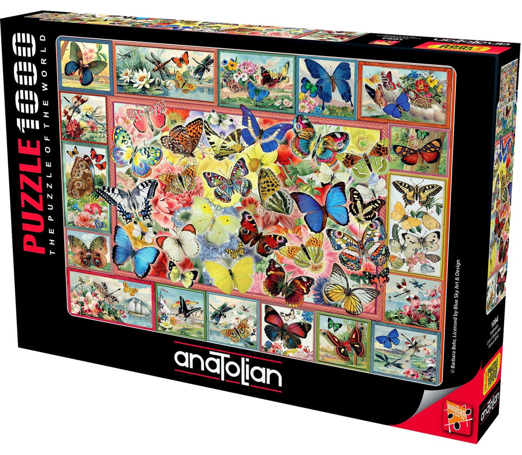 Lots of Butterflies - Jigsaw 1000pc - Brain Spice