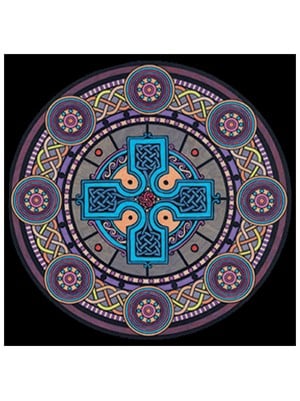 Celtic Cross Mandala - Brain Spice
