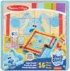 Blues Clues - Wooden Cube Puzzle -16pc - Brain Spice