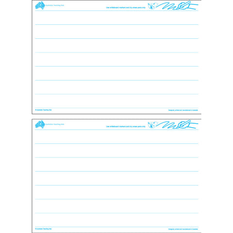 Magnetic Teaching Sheets - Ruled Lines (Pack of 2) - Brain Spice