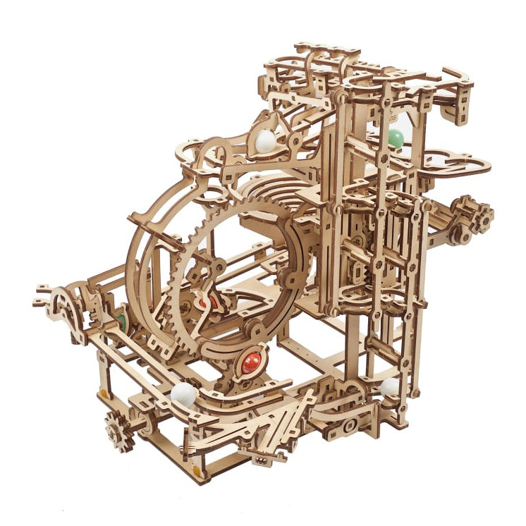 Marble Run Stepped Hoist - uGears - Brain Spice
