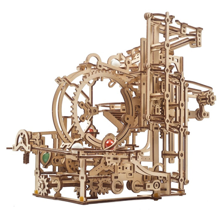 Marble Run Stepped Hoist - uGears - Brain Spice