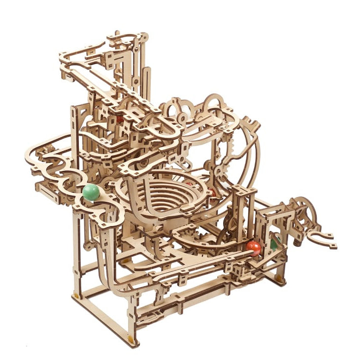 Marble Run Stepped Hoist - uGears - Brain Spice