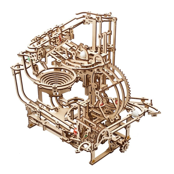 Marble Run Stepped Hoist - uGears - Brain Spice