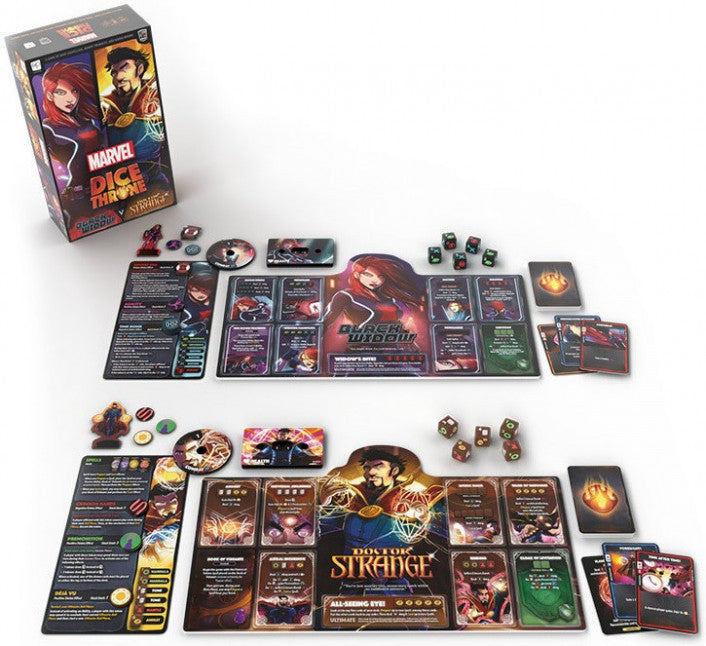 Marvel Dice Throne - Black Widow vs Doctor Strange - Brain Spice