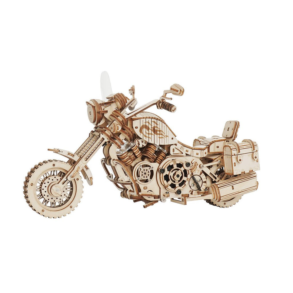 Mechanical Gears Cruiser Motorcycle - Brain Spice