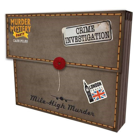 Mile High Murder - Murder Mystery Case Files - Brain Spice