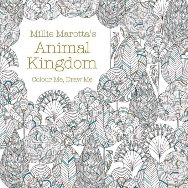 Millie Marottas Animal Kingdom - Colouring Book - Brain Spice