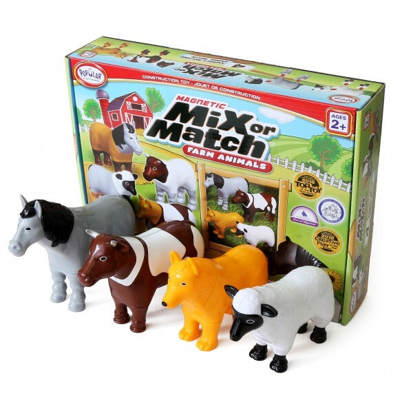 Mix or Match - Farm Animals - Brain Spice