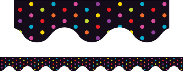 Multicolour Polka Dots - Magnaborders pk12 - Brain Spice