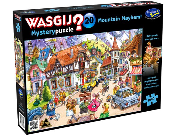 Mystery 20 Mountain Mayhem - Wasjig - 1000 pc - Brain Spice