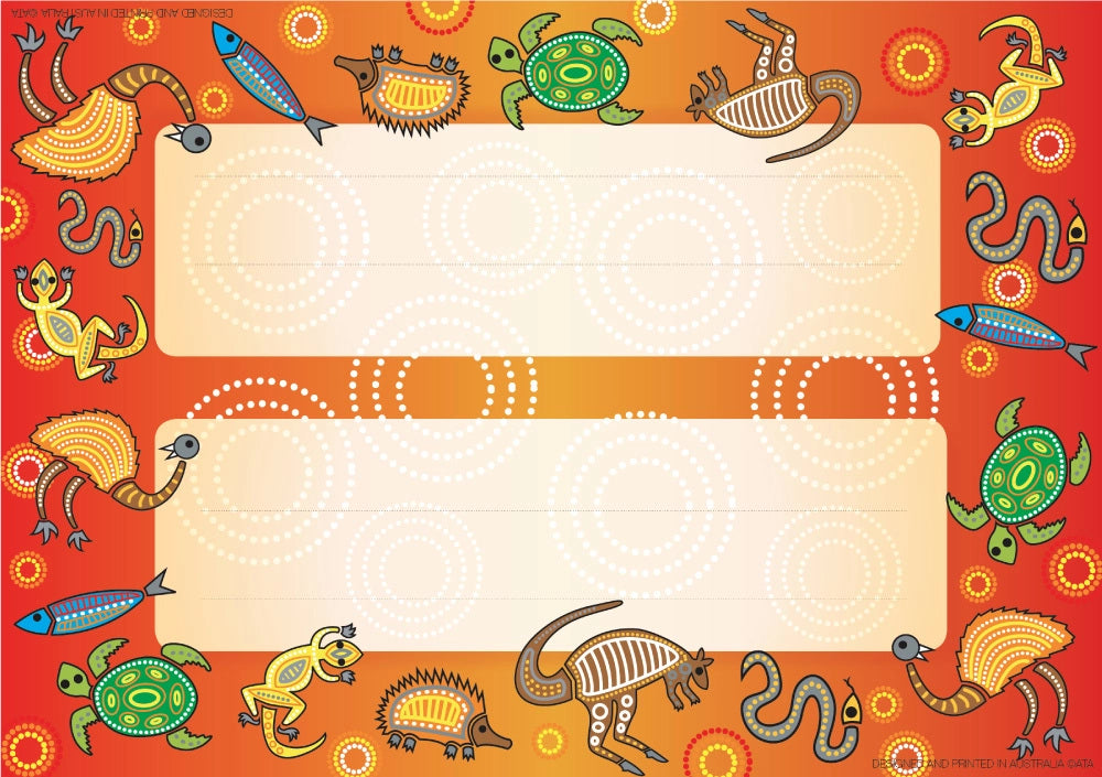Aboriginal - Name Plates - Brain Spice