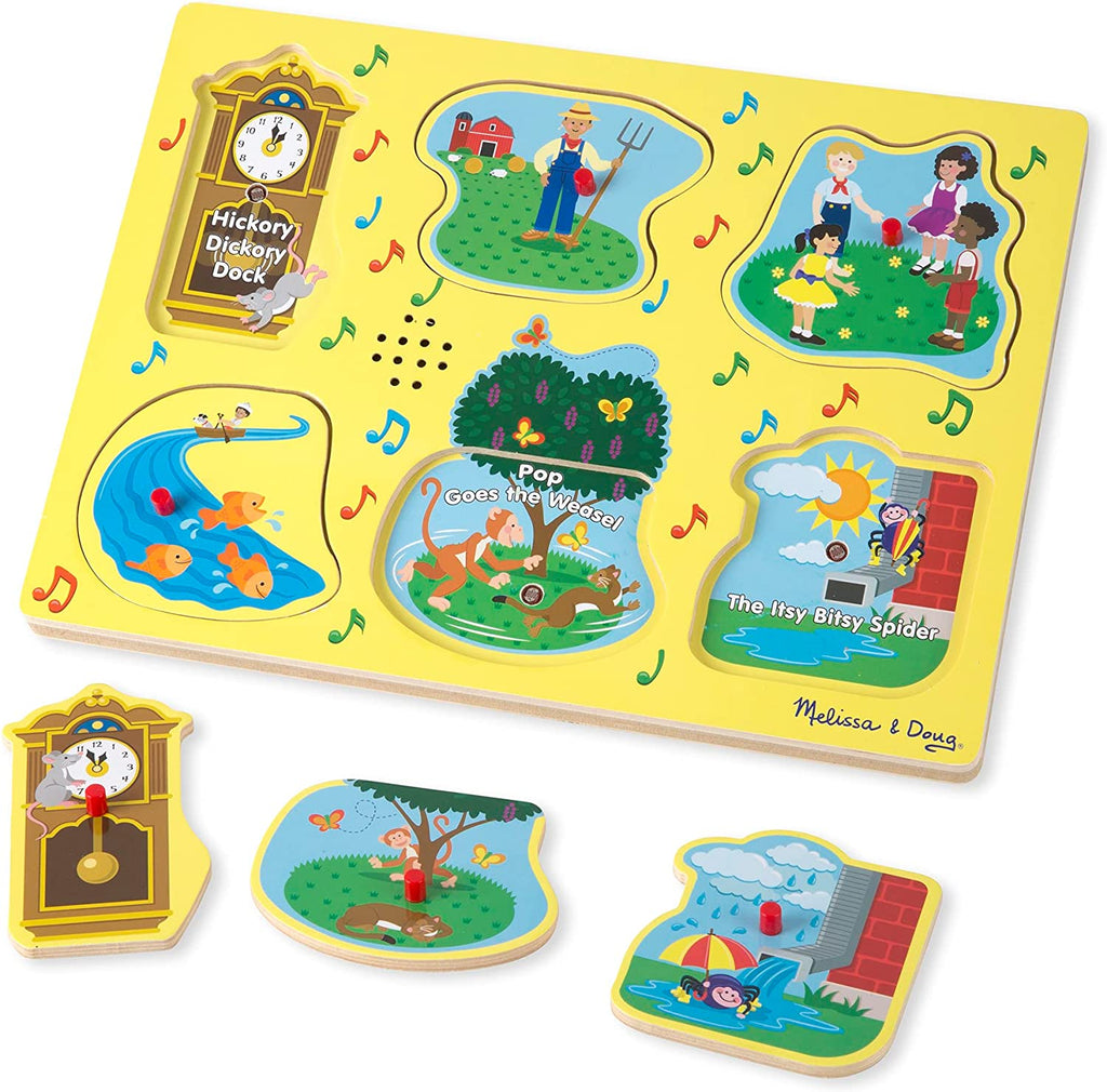 Nursery Rhyme Sound Puzzle - 8pc - Brain Spice