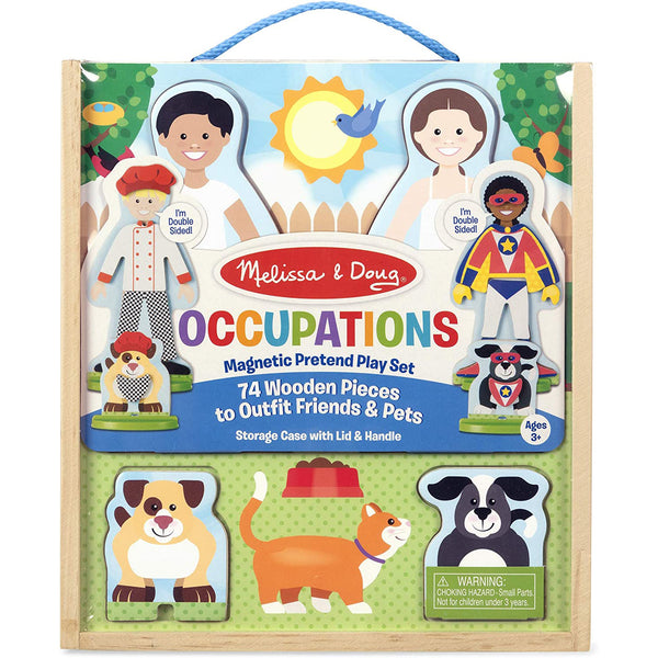 Occupations Magnetic Dress-Up Play Set - Brain Spice