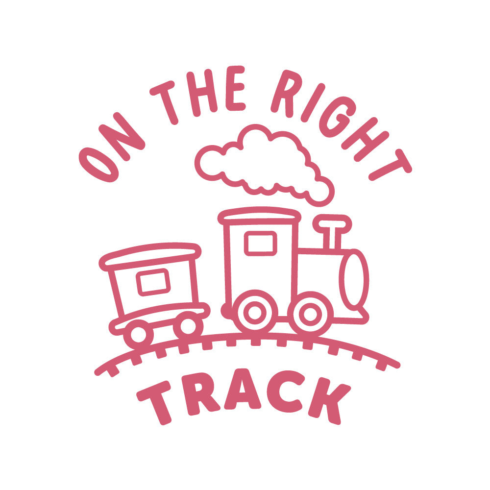 On the Right Track - Merit Stamp - Brain Spice