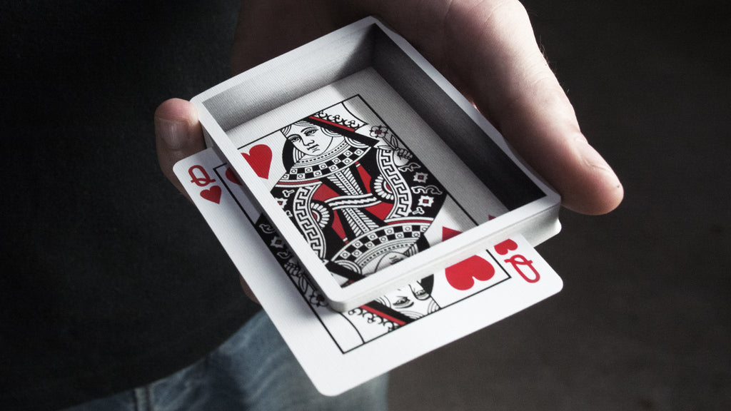 Optricks Red Edition - Animated Playing Cards - Brain Spice