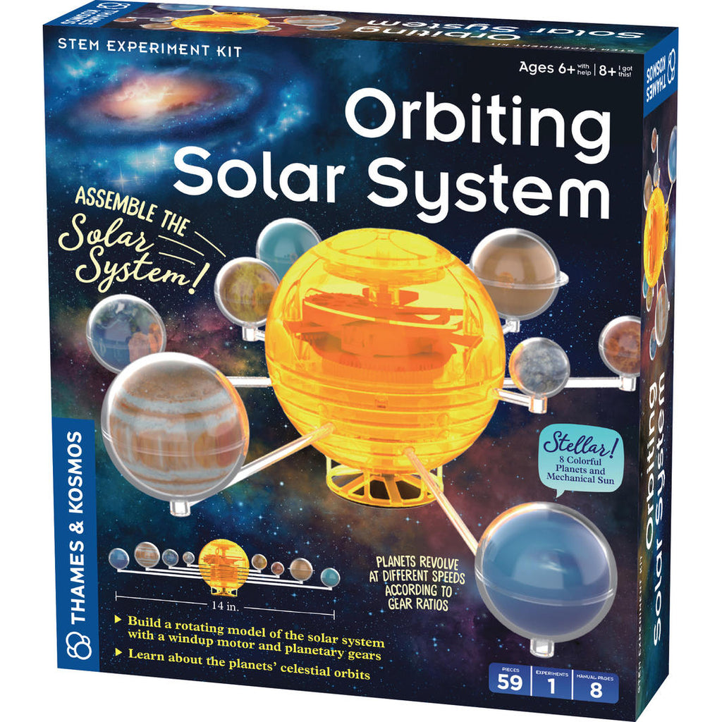 Orrery - Orbiting Solar System - Brain Spice