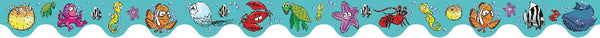 Sea Creatures - Scalloped Border