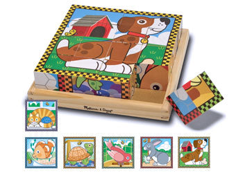 Pets Cube Puzzle - Brain Spice
