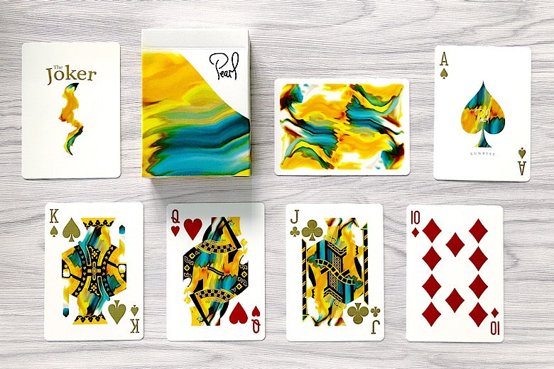 Pearl Sunrise Playing Cards - Brain Spice