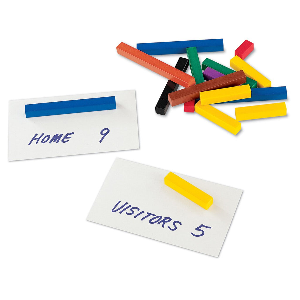 Plastic Cuisenaire Rods - Brain Spice