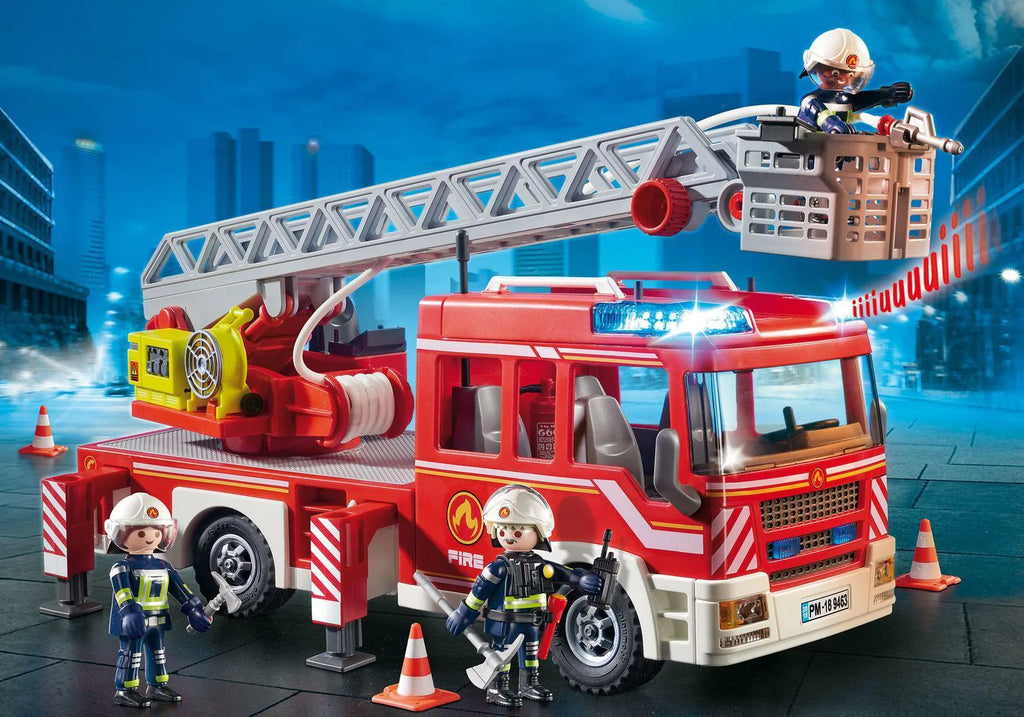 Fire Engine With Ladder - Brain Spice