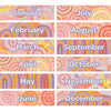 Rainbow Dreaming - Calendar Bulletin Board Set - Brain Spice