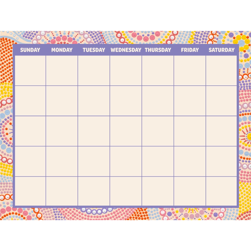 Rainbow Dreaming - Calendar Bulletin Board Set - Brain Spice