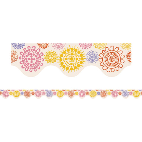 Rainbow Dreaming - Scalloped Border - Brain Spice