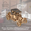 Retro Car UGR-T - uGears - Brain Spice