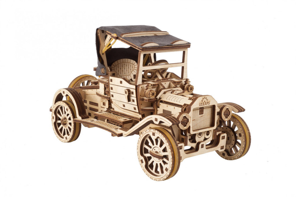 Retro Car UGR-T - uGears - Brain Spice