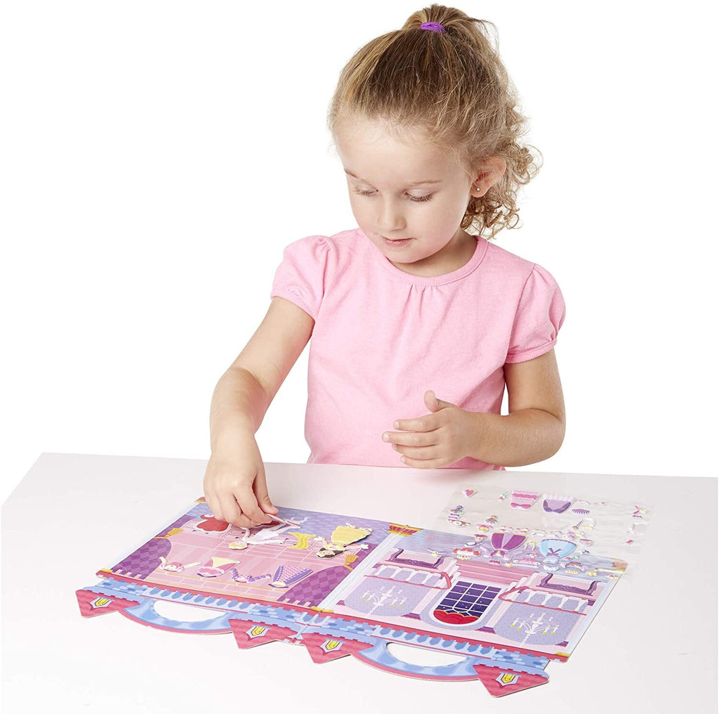 Reusable Puffy Sticker Play Set - Princess - Brain Spice