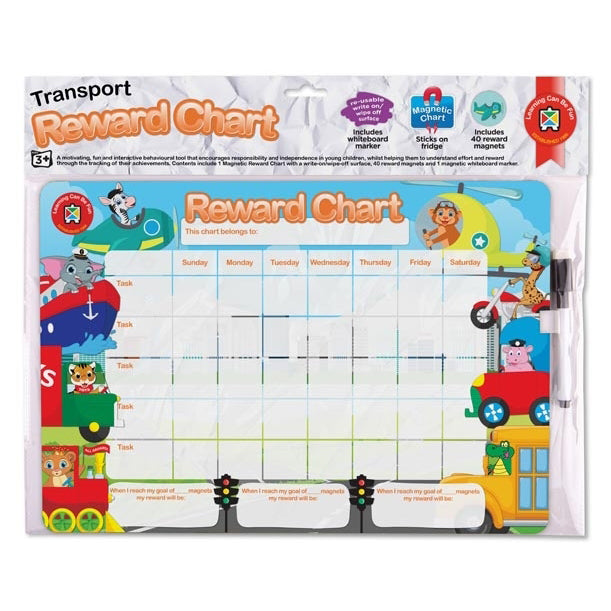 Reward Chart - Transport - Brain Spice