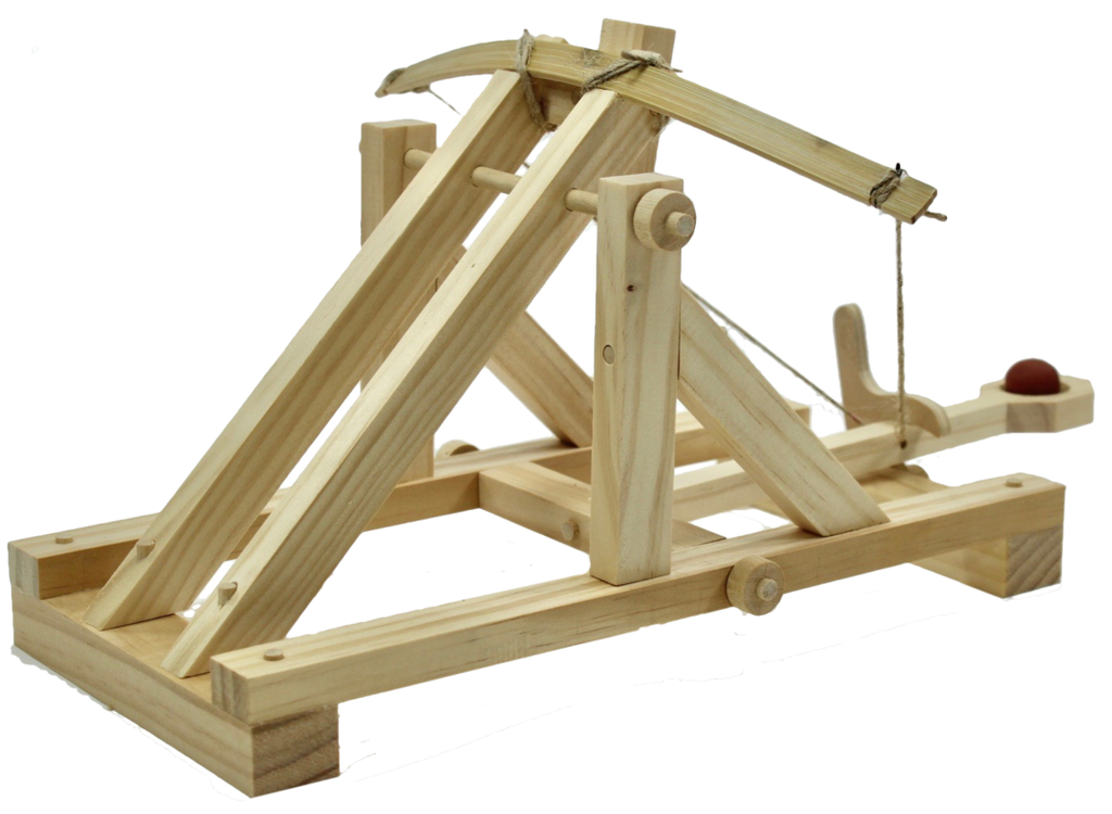 Roman Catapult Wooden Kit - Brain Spice