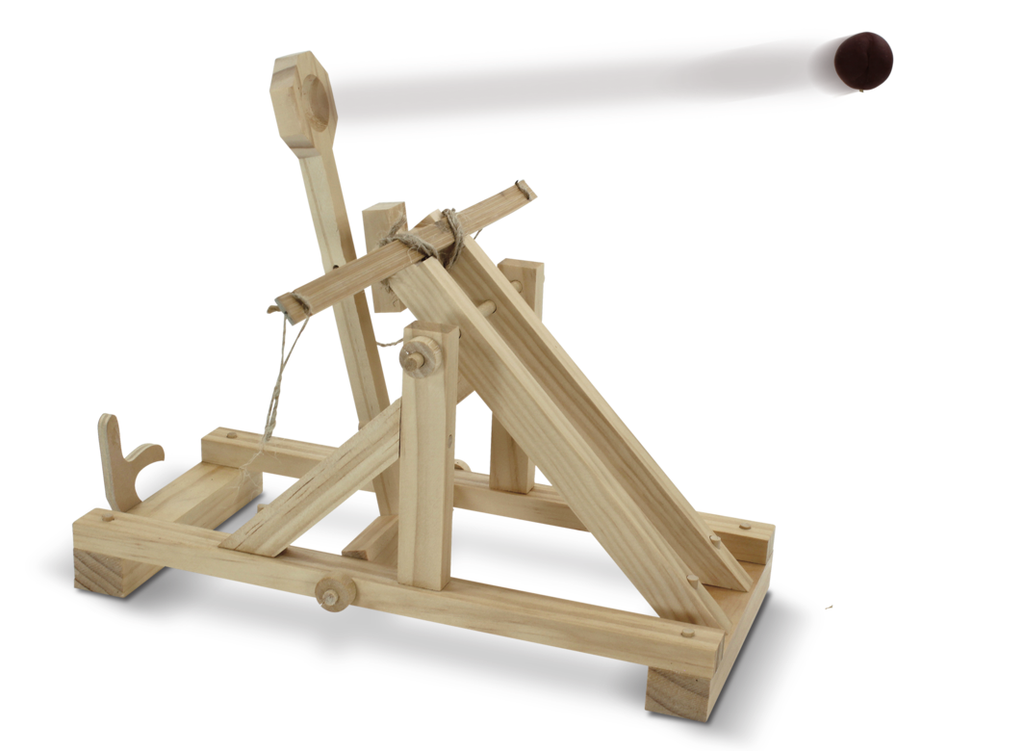 Roman Catapult Wooden Kit - Brain Spice