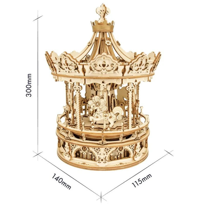 Romantic Carousel Music Box - Brain Spice