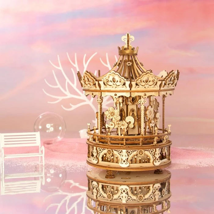 Romantic Carousel Music Box - Brain Spice